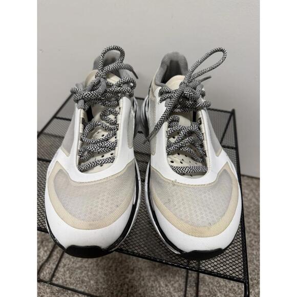 Adidas Stella McCartney Earthlight Mesh Comfort Sneakers Women’s 5.5 White Black - Picture 2 of 6